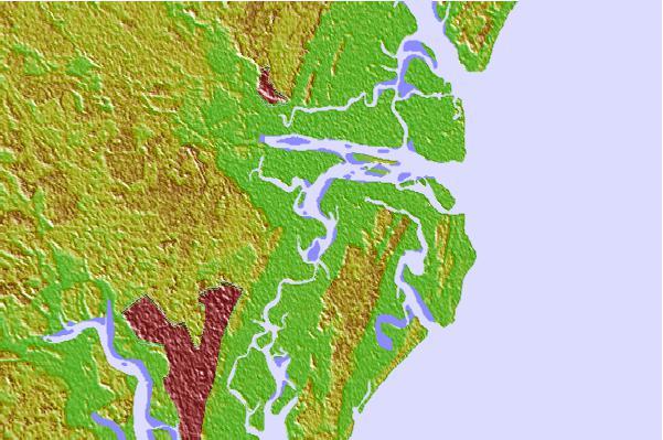 Tide stations located close to Mackay River (ICWW), Georgia