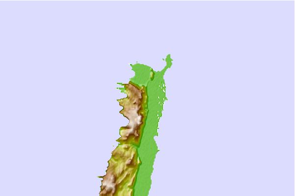 Tide stations located close to Macquarie Island