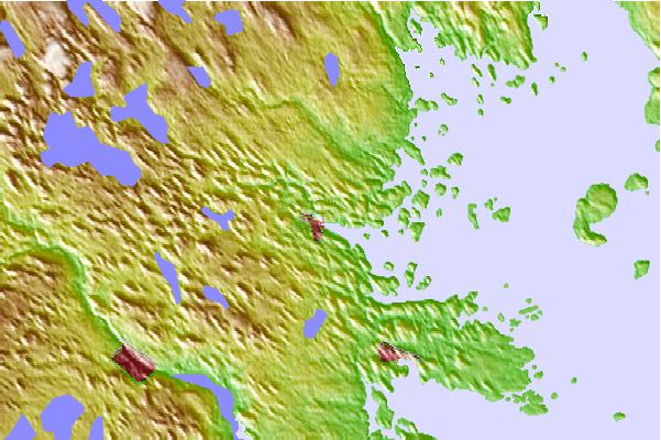 Tide stations located close to Mahone Harbour, Mahone Bay, Nova Scotia