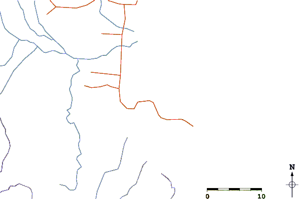 Roads and rivers around Malalag