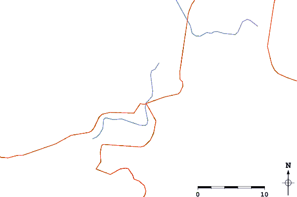 Roads and rivers around Marmaris