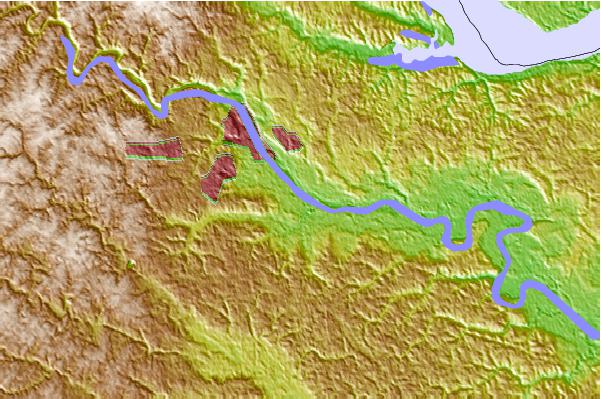 Tide stations located close to Massaponax, Rappahannock River, Virginia