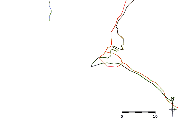 Roads and rivers around Matarani, Peru