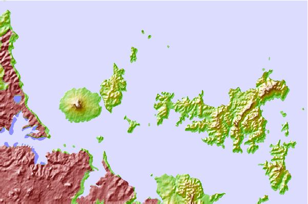 Tide stations located close to Matiatia Bay, New Zealand