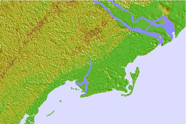 Tide stations located close to McClellanville, Jeremy Creek, South Carolina