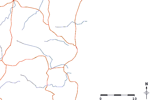 Roads and rivers around Merimbula
