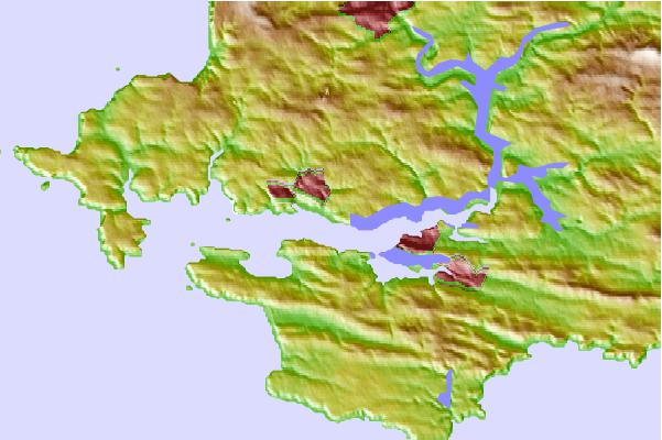 Tide stations located close to Milford Haven, Wales