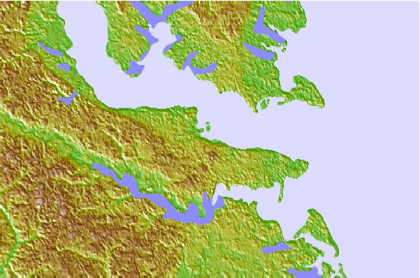 Tide stations located close to Mill Creek, Rappahannock River, Virginia