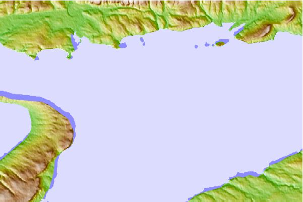 Tide stations located close to Minas Basin (Ray0.4), Nova Scotia