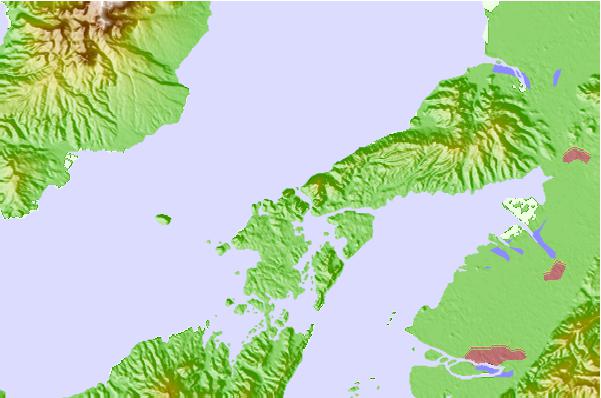 Tide stations located close to Misumi, Kumamoto, Japan