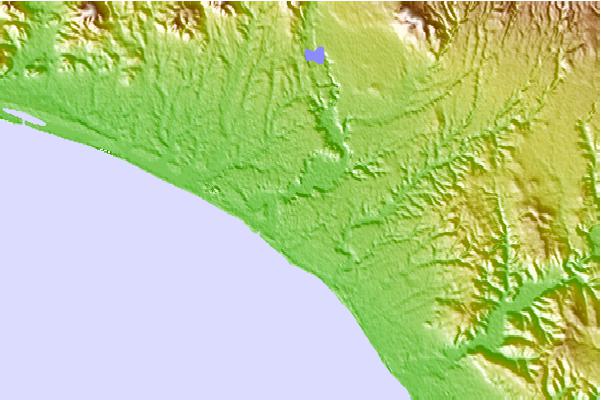 Tide stations located close to Montalto di Castro