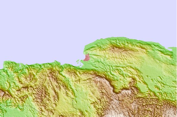 Tide stations located close to Montego Bay, Jamaica