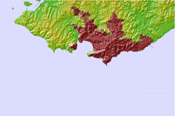 Tide stations located close to Montevideo, Uruguay