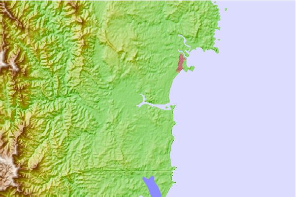 Tide stations located close to Moruya, Australia
