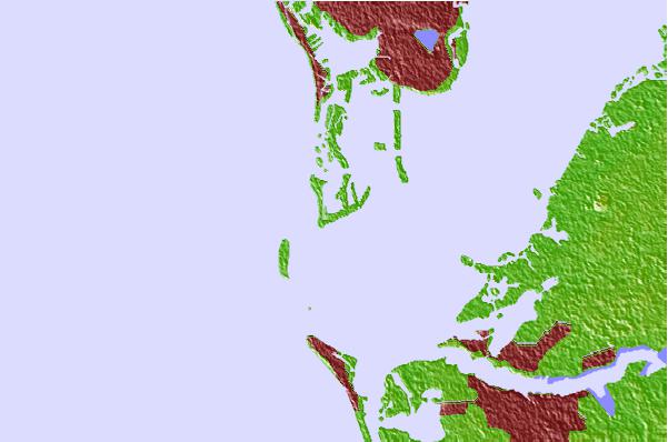 Tide stations located close to Mullet Key Channel (Skyway), Tampa Bay, Florida