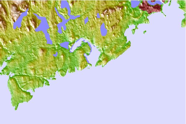 Tide stations located close to Musquash Harbour, New Brunswick