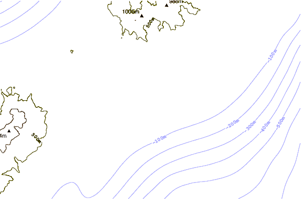 Shoreline around Mys Etolina, Kurile Islands