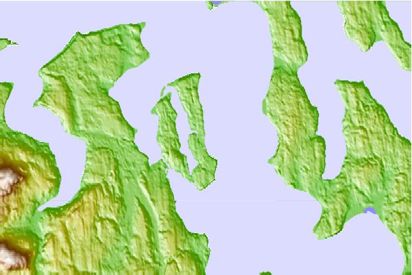 Tide stations located close to Mystery Bay, Washington