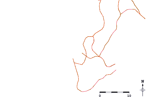 Roads and rivers around Naha, Okinawa, Japan