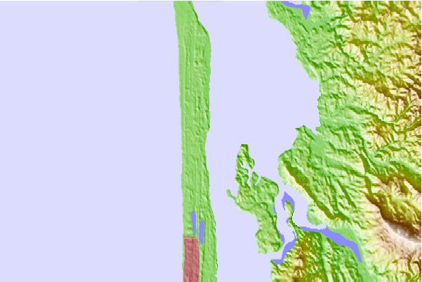 Tide stations located close to Nahcotta, Willipa Bay, Washington