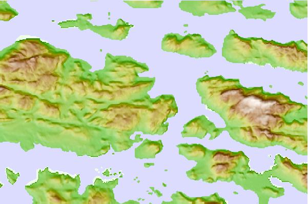 Tide stations located close to Nain, Newfoundland