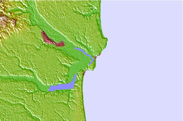 Tide stations located close to Nakaminato, Ibaraki, Japan