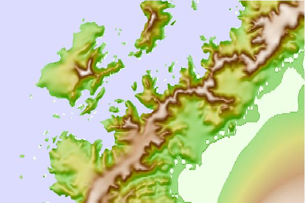 Tide stations located close to Neko, Antarctica