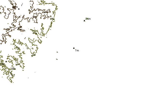 Manahawkin Bay Depth Chart
