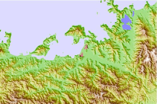 Tide stations located close to Obama, Hukui, Japan