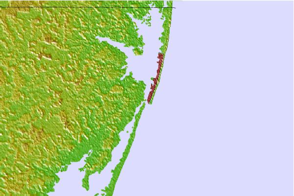 Tide stations located close to Ocean City, Isle of Wight Bay, Maryland