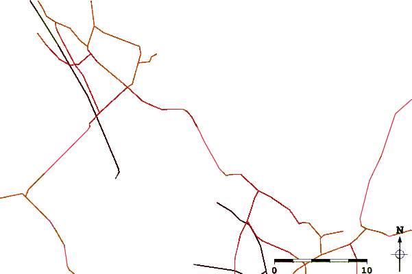 Roads and rivers around Old Point Comfort, Hampton Roads, Virginia