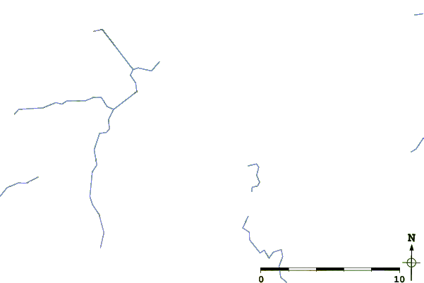 Roads and rivers around Port Camden, Kuiu Island, Alaska