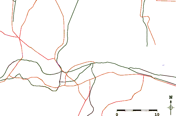 Roads and rivers around Port Chicago, Suisun Bay, California