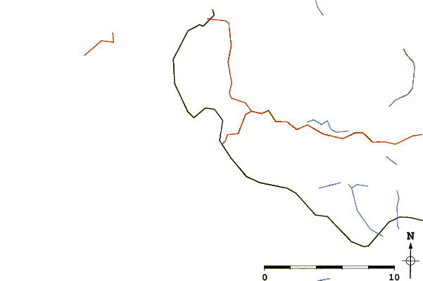 Roads and rivers around Port Edward, British Columbia