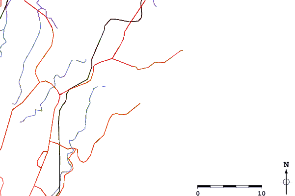 Roads and rivers around Port Hacking, Australia