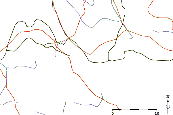 Roads and rivers around Port Hawkesbury, Nova Scotia