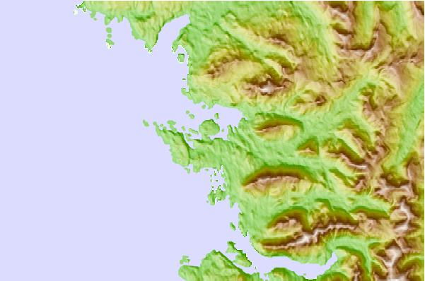 Tide stations located close to Port Louis, British Columbia