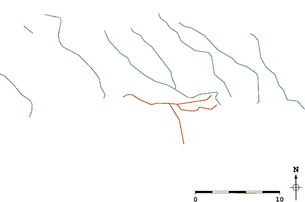 Roads and rivers around Port aux Francais, Kerguelen Islands