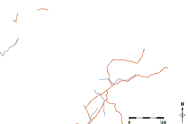 Roads and rivers around Possession Island, Endeavour Strait