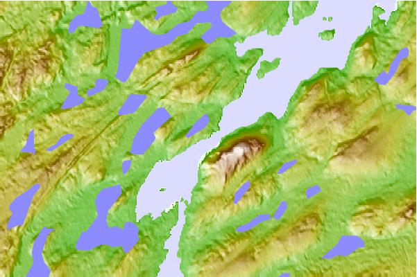 Tide stations located close to Postville, Newfoundland