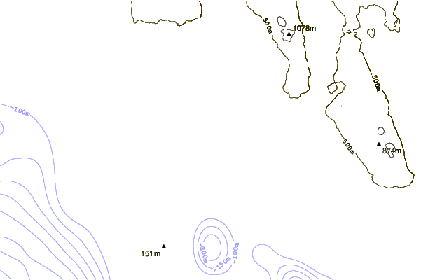 Shoreline around Powell River (Strait of Georgia), British Columbia