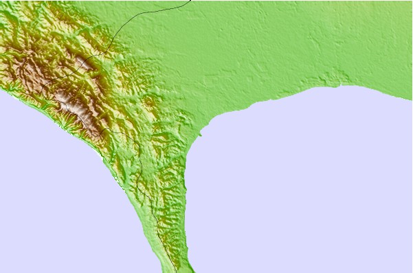 Tide stations located close to Puerto Armuelles, Panama