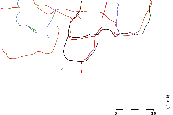 Roads and rivers around Pusan, South Korea