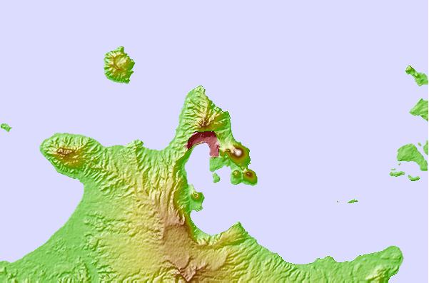 Tide stations located close to Rabaul, Papua New Guinea