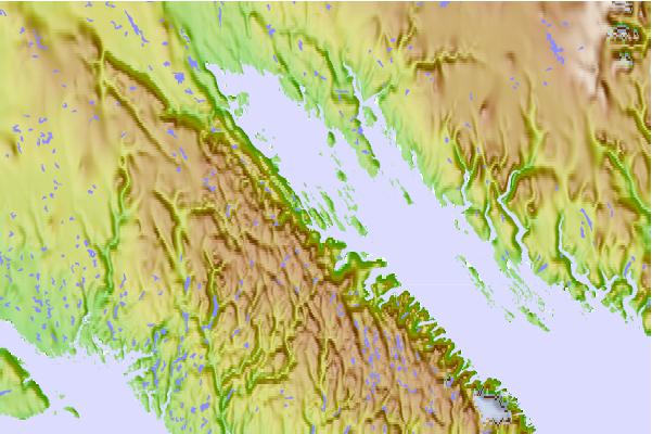 Tide stations located close to Resor Island, Nunavut