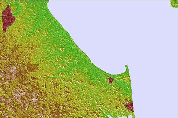 Tide stations located close to Roosevelt Inlet, Delaware Bay, Delaware