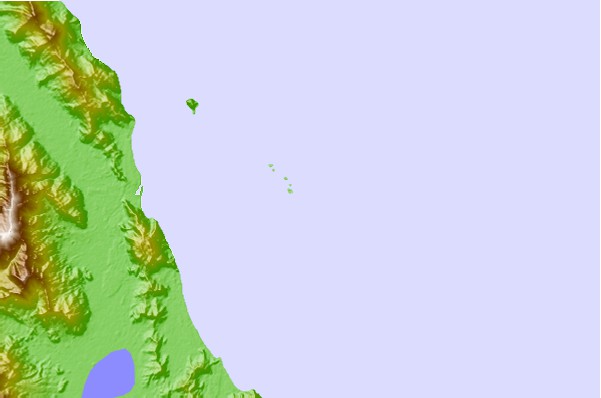 Tide stations located close to Russell Island, Australia