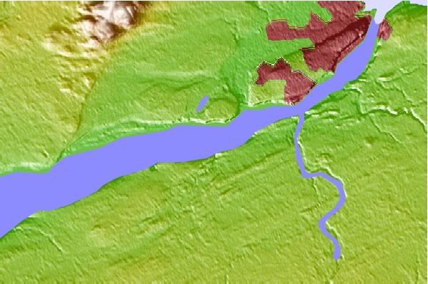 Tide stations located close to Saint Nicolas, Quebec