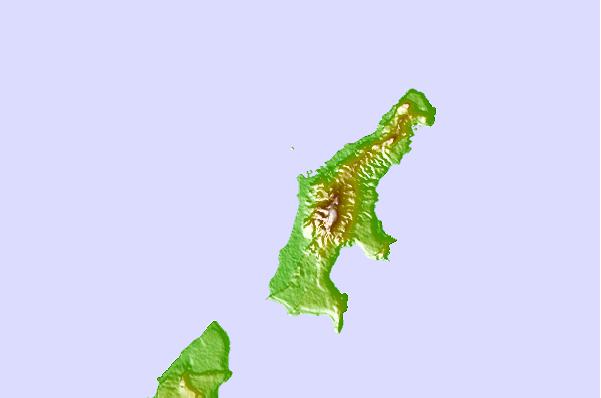 Tide stations located close to Saipan Harbor, Saipan Island, Marianas Islands