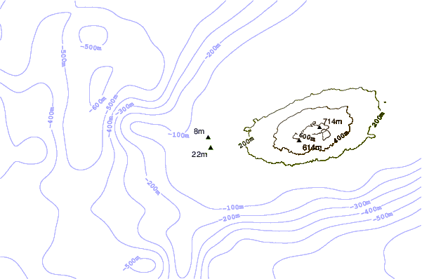 Shoreline around San Cristobal, Galapagos Islands